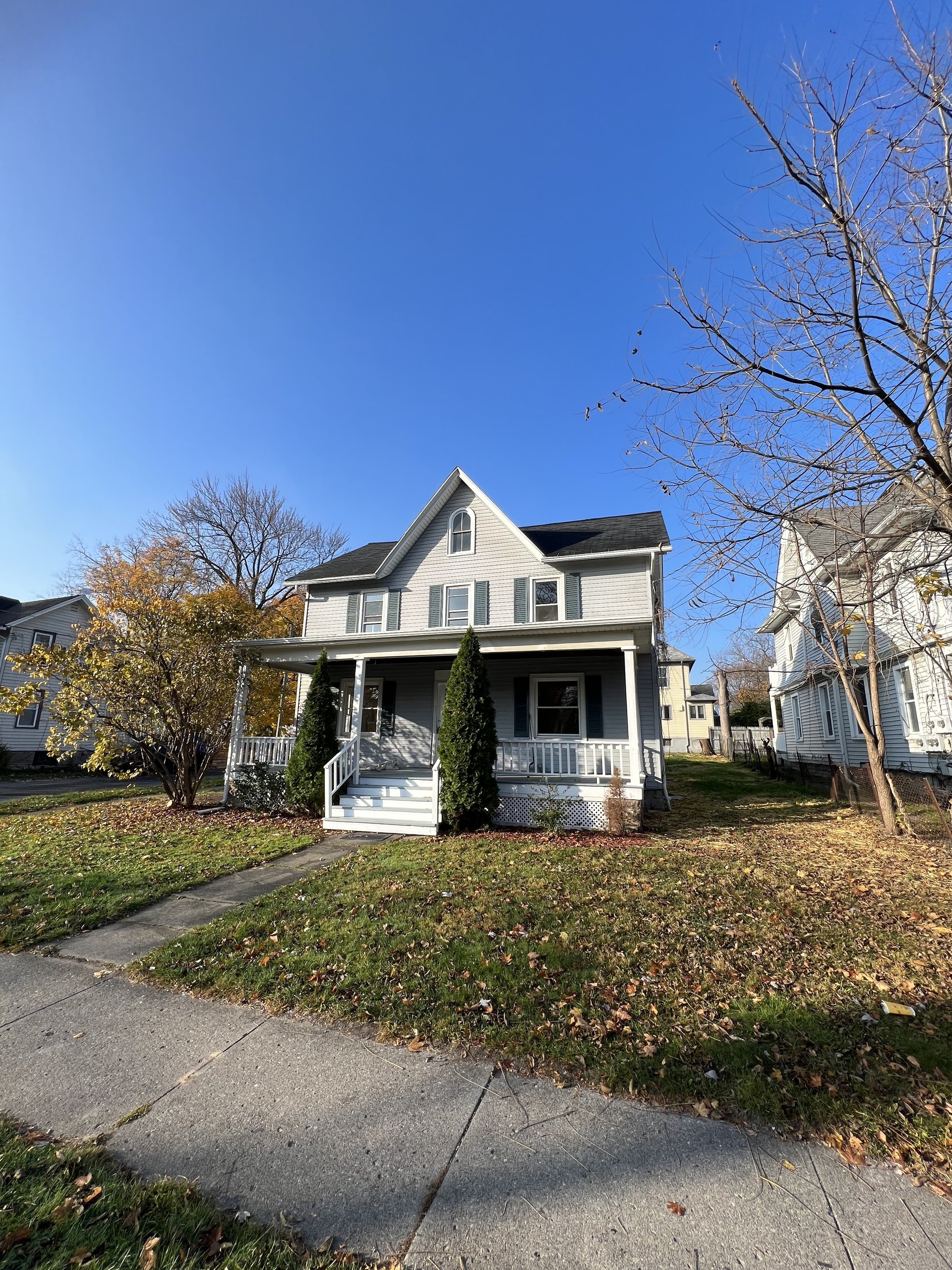 232 Pulteney Street exterior - Victorian home with porch