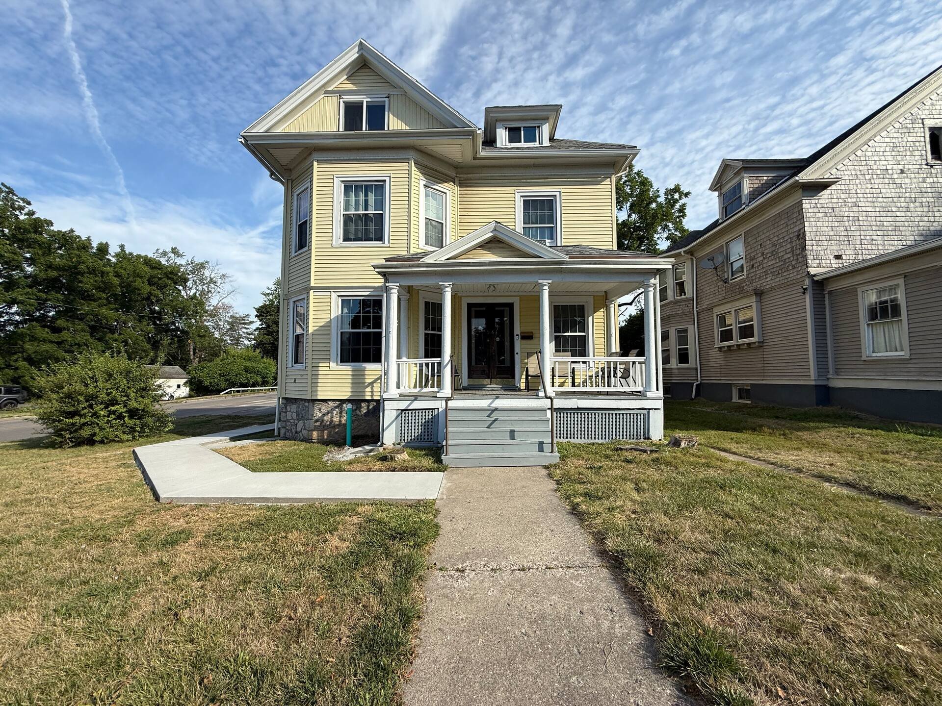 56 Hamilton Street exterior - white Victorian home